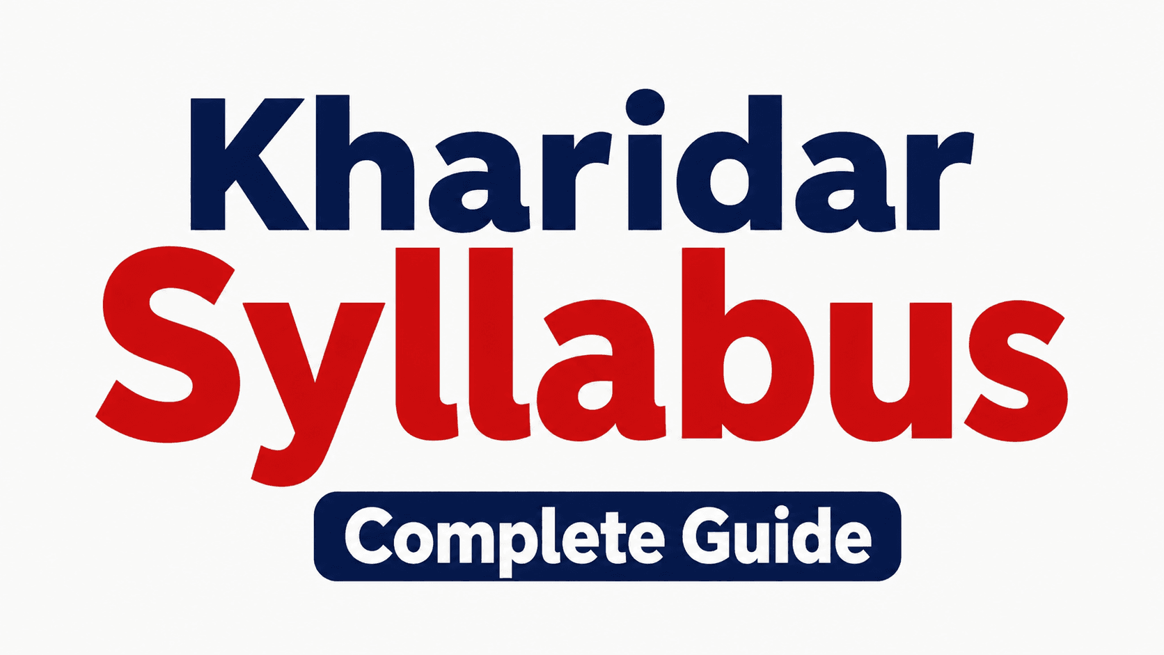 Kharidar Syllabus | नयाँ पाठ्यक्रम र परीक्षा योजना