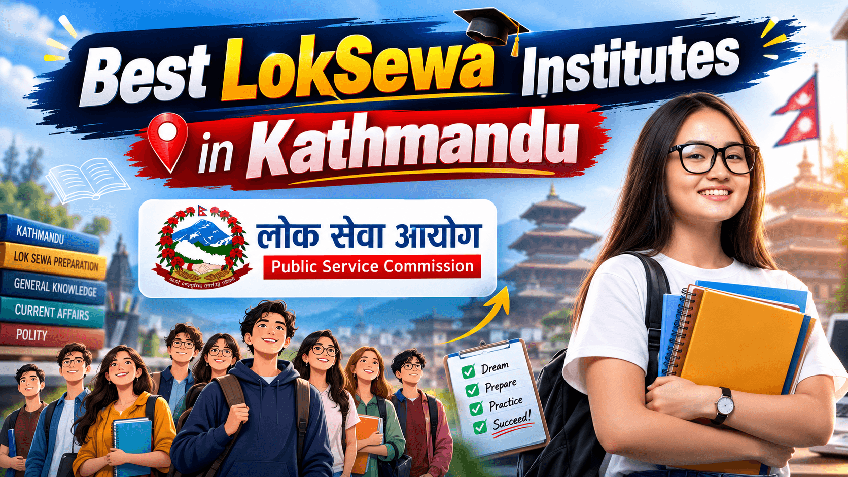 Best Loksewa Institute in Kathmandu (2082/83) — Top 5 Preparation Centers Compared