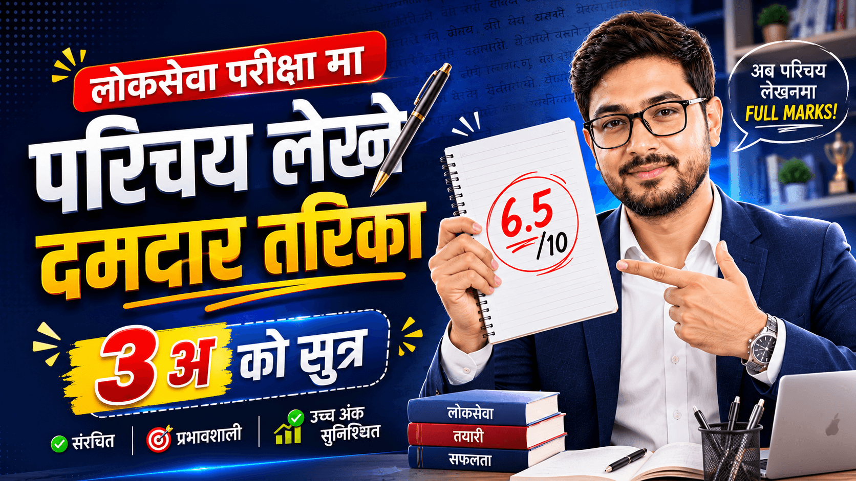 Loksewa Exam मा उत्तर कसरी लेख्ने? तीन 'अ' को सुत्र